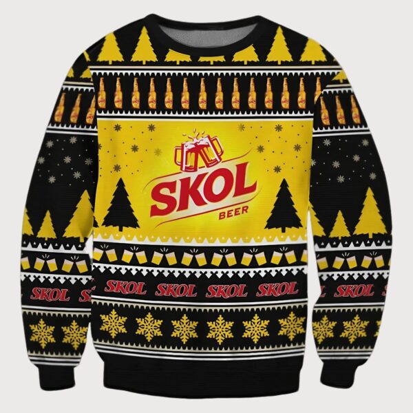 Skol Beer Ugly Sweater