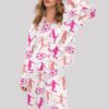 Soccer Girl Satin Pajama Set