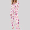 Soccer Girl Satin Pajama Set1