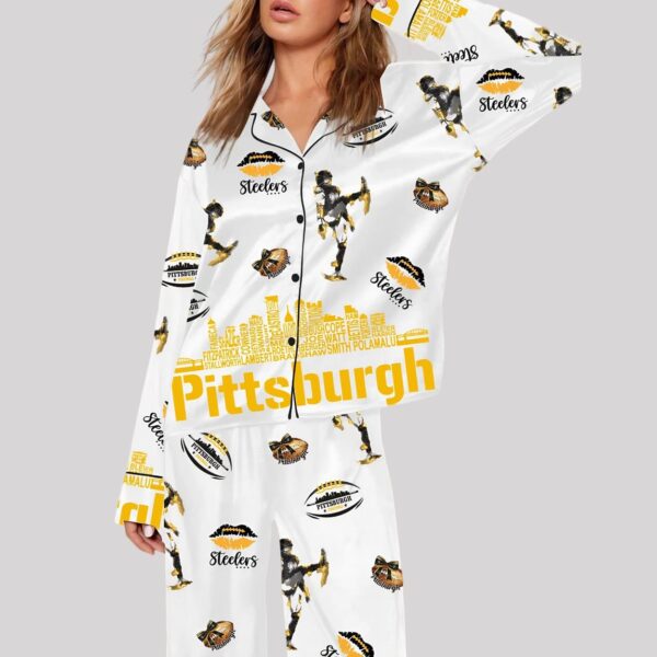 Steelers Pittsburgh Football Art Print Pajama Set