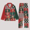 Trump Christmas Pajamas Set2