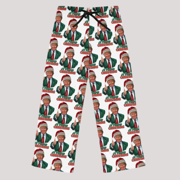 Trump Santa A Trump Christmas Pajama Pants