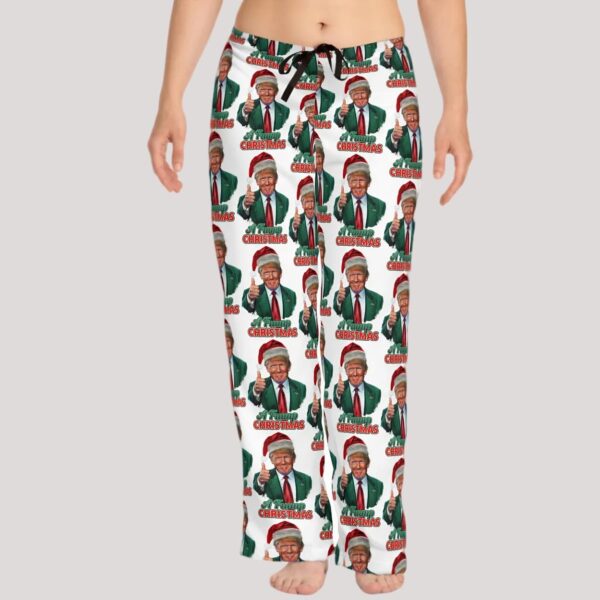 Trump Santa A Trump Christmas Pajama Pants1