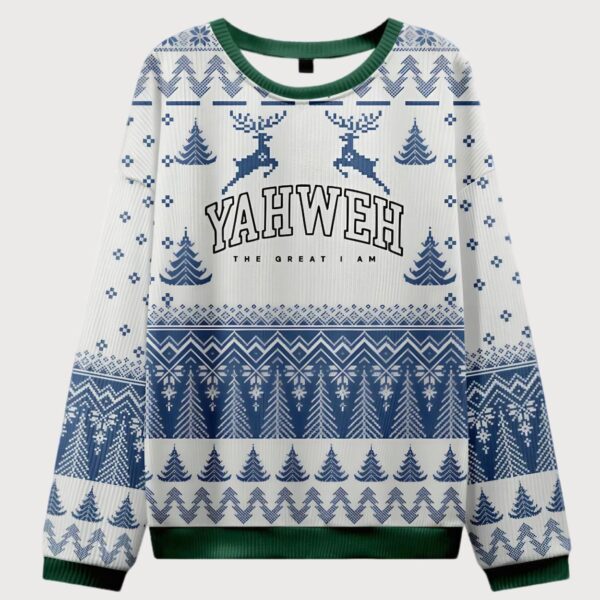 YAHWEH Christian Ugly Christmas Sweater