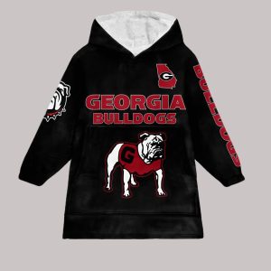 2024 Champions Georgia Football Unisex Blanket Hoodie