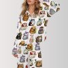 Adorable Cats in Creative Costumes Pajama Set