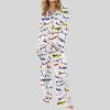 Airline Aircraft Satin Pajama Set 1