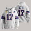 Allen 17 Buffalo Football Unisex Hoodie