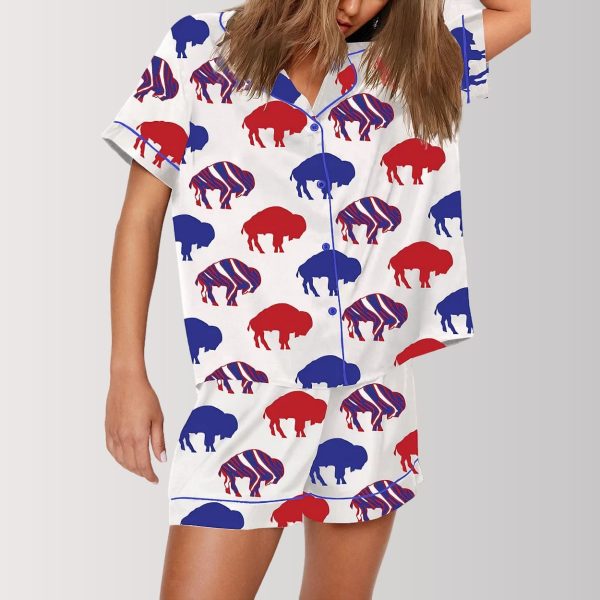 American Buffalo Graphic Pajama Set