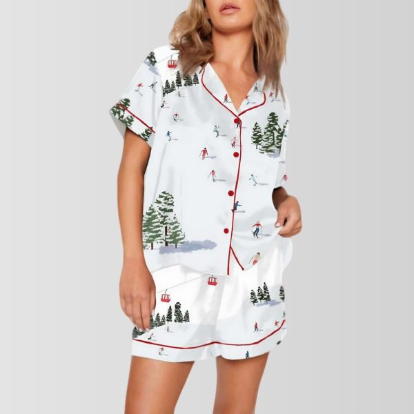 Apres Ski Mountain Pajama Set