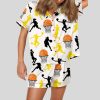 Basketball Satin Pajama Set (4)