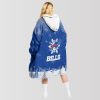 Bills Snowman Merry Christmas Unisex Blanket Hoodie