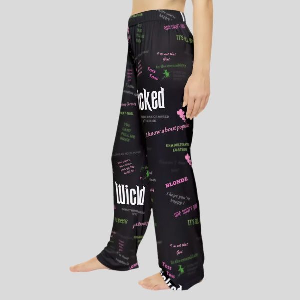 Black Wicked Lounge Wear Pajama Pants