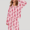 Bohemian Tropical Leopard Pajama Set