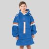 Boise State 1 Football Unisex Blanket Hoodie4