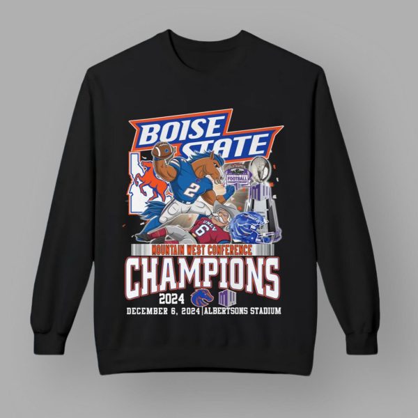 Boise State Moutain West Conference Champions 2024 Shirt