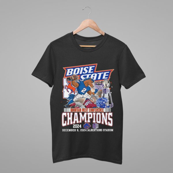 Boise State Moutain West Conference Champions 2024 Shirt