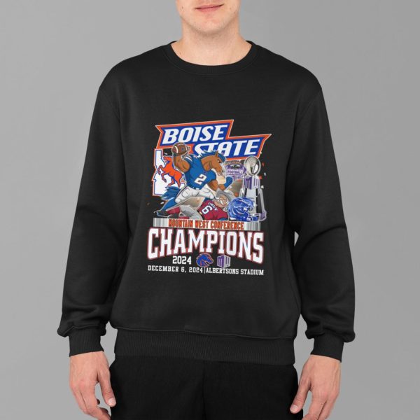 Boise State Moutain West Conference Champions 2024 Shirt