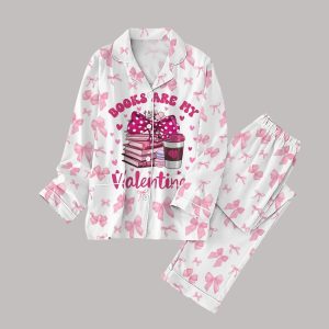 Books Are My Valentine Pajamas Set