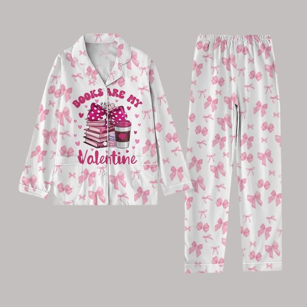 Books Are My Valentine Pajamas Set