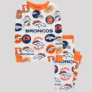 Broncos Football Pajama Set