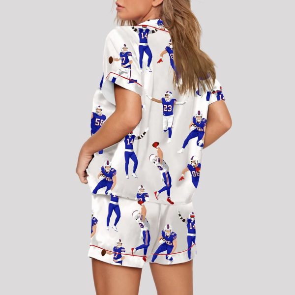 Buffalo Bills Football Pajama Set