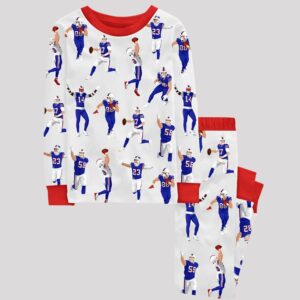 Buffalo Bills Football Pajama Set