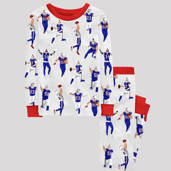 Buffalo Bills Football Pajama Set