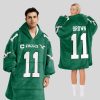 Captain Brown 11 Philadelphia Football Unisex Blanket Hoodie