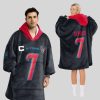 Captain Stroud 7 Houston Football Unisex Blanket