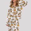 Cat Bread Satin Pajama Set