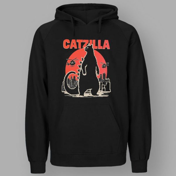 Cat Catzilla T shirt