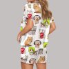 Cat Meme Satin Pajama Set