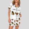 Chicago Dog Hot Dog Art Print Pajama Set