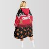 Chiefs Gingerbread Christmas Blanket Hoodie