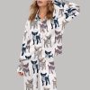 Chihuahua Dog Patterned Pajama Set