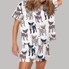 Chihuahua Dog Patterned Pajama Set