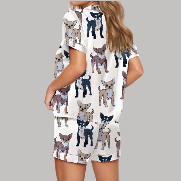 Chihuahua Dog Patterned Pajama Set