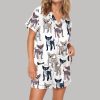 Chihuahua Dog Patterned Pajama Set