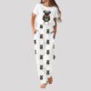 Christmas Bulldog Art Print Pajama Set (1)