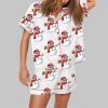 Christmas Snowman Football Pajama Set