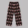 Coca Cola Bottles Pink Bows Pajama Pants