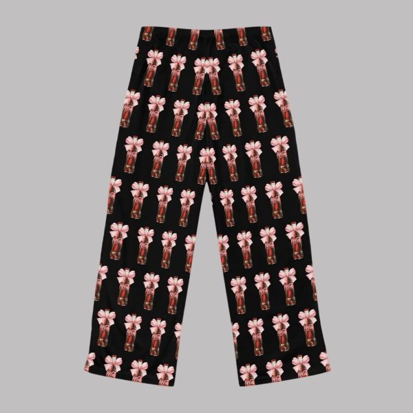 Coca Cola Bottles Pink Bows Pajama Pants