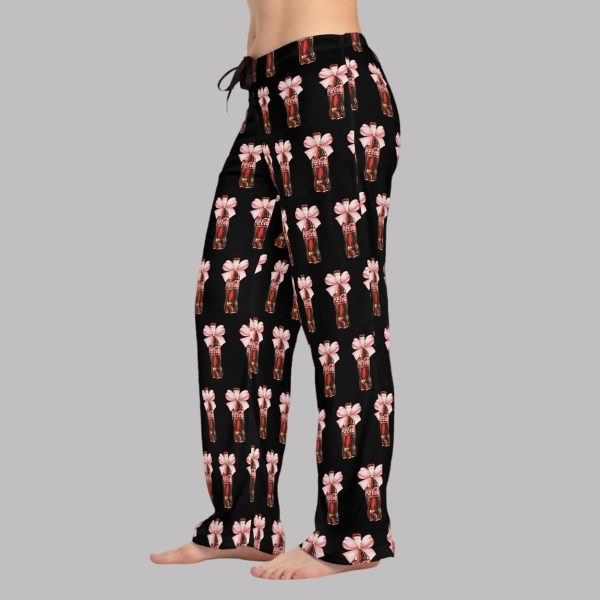 Coca Cola Bottles Pink Bows Pajama Pants