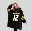 Cook 12 Missouri Football Unisex Blanket Hoodie2