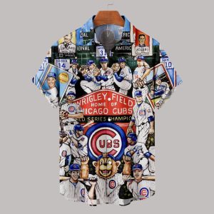 Cubs All Star Baseball Hawaiian Shirt