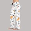 Cute Cat Doodle Pajama Pants