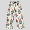 Cute Chicken In Snow Christmas Pajama Pants