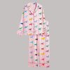 Dalmatian Puppy Color Satin Pajama Set2