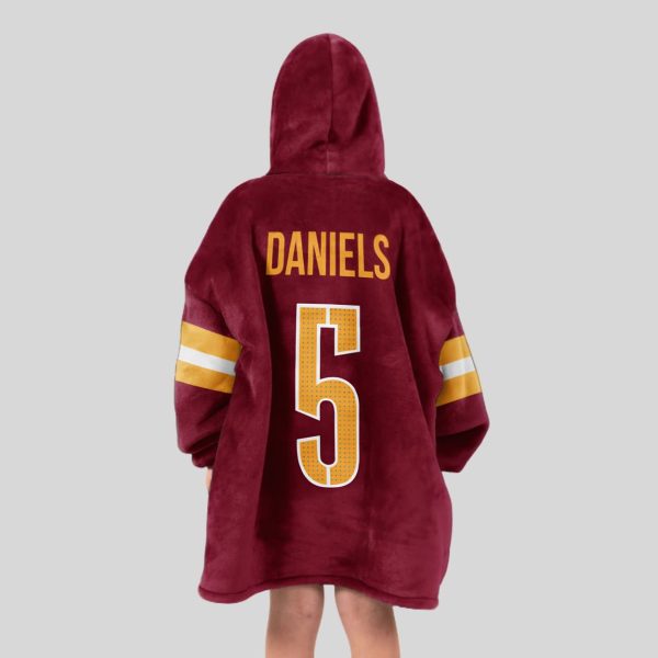 Daniels 5 Washington Redskins Football Unisex Blanket Hoodie